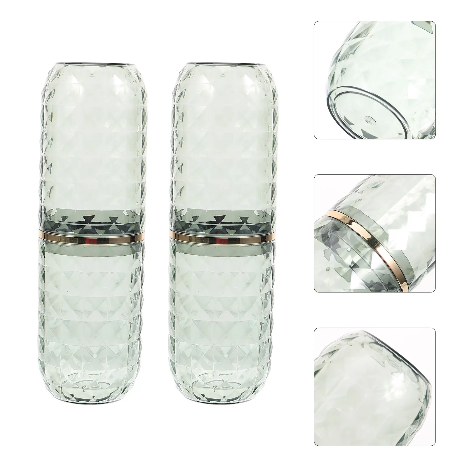 2 комплекта, дорожный футляр для зубной щетки - Фотография_2