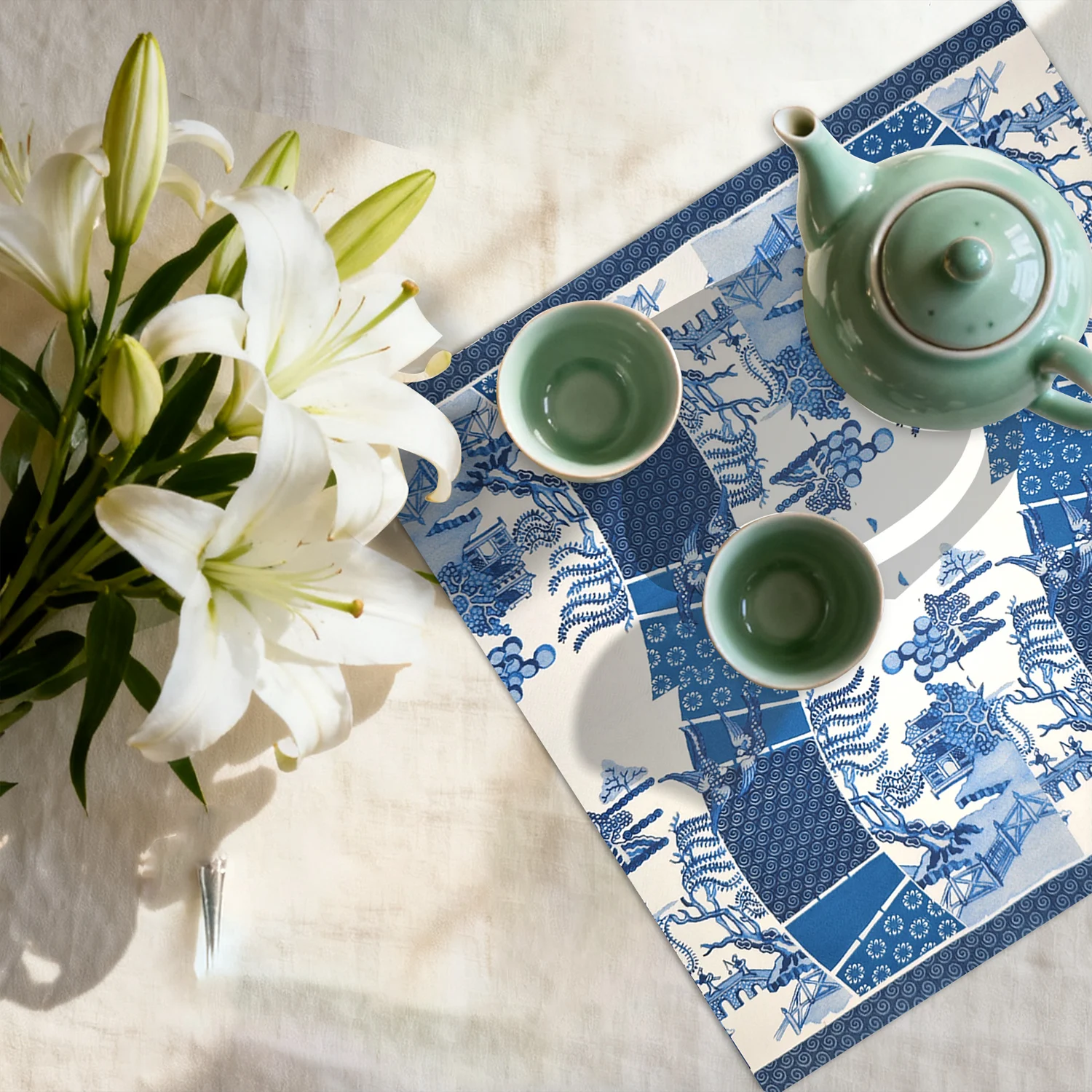 Восточный садовый пейзаж - Фотография_3