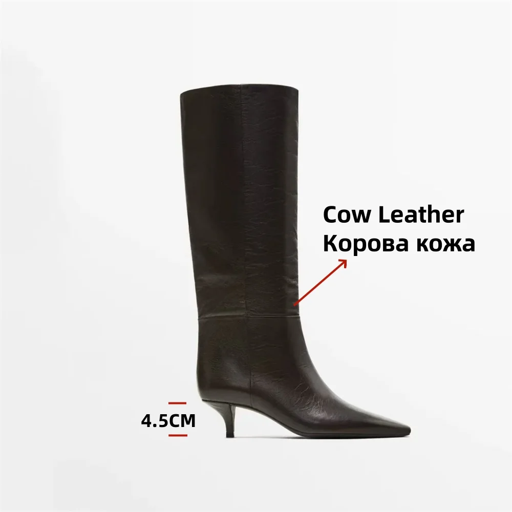 Fedonas новые женские сапоги до колена - Фотография_2