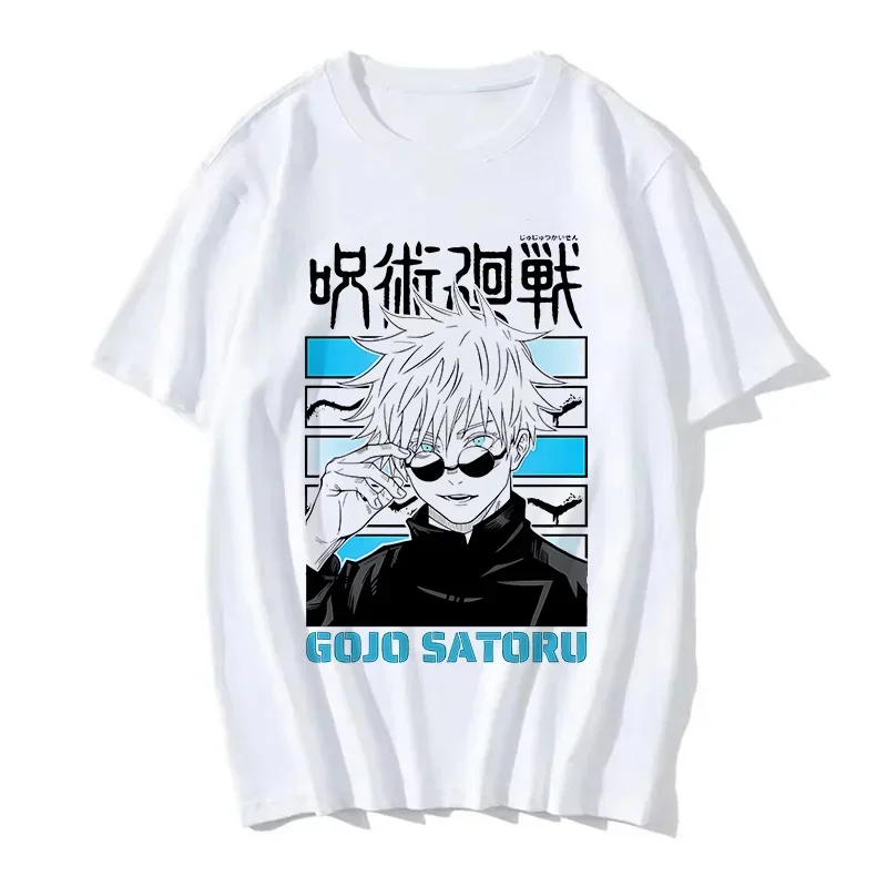 Футболка gojo satoru с аниме ююютсу кайсен - Фотография_5
