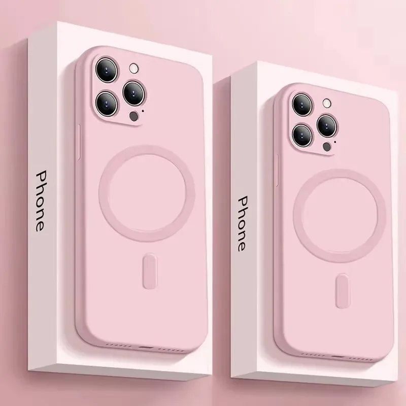 Жидкий силиконовый чехол для iphone 17