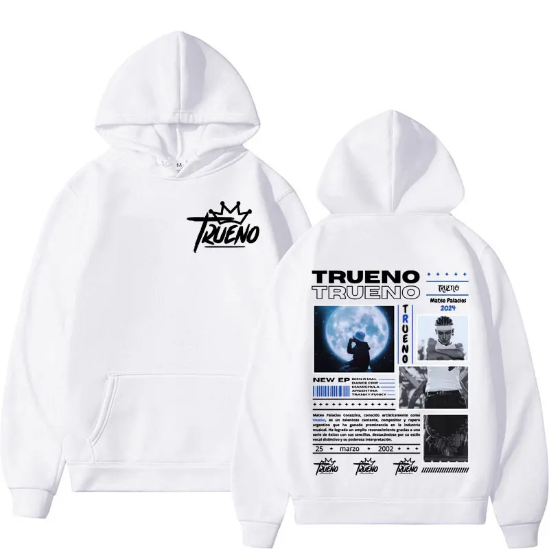 Рэпер trueno обложка альбома толстовка - Фотография_2
