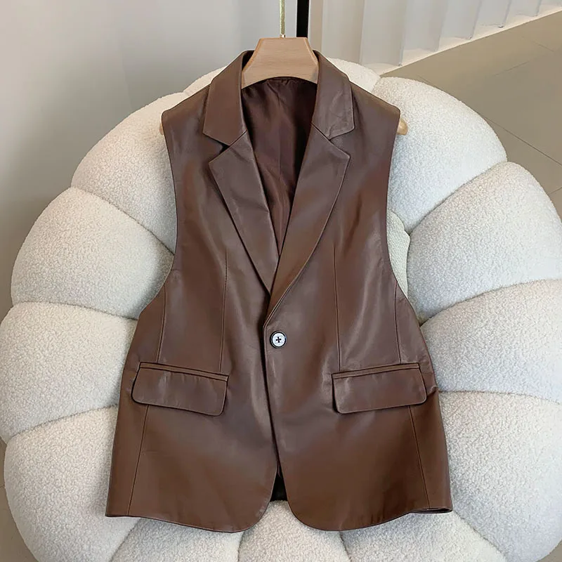 Топы из натуральной овечьей кожи для женщин - Фотография_3