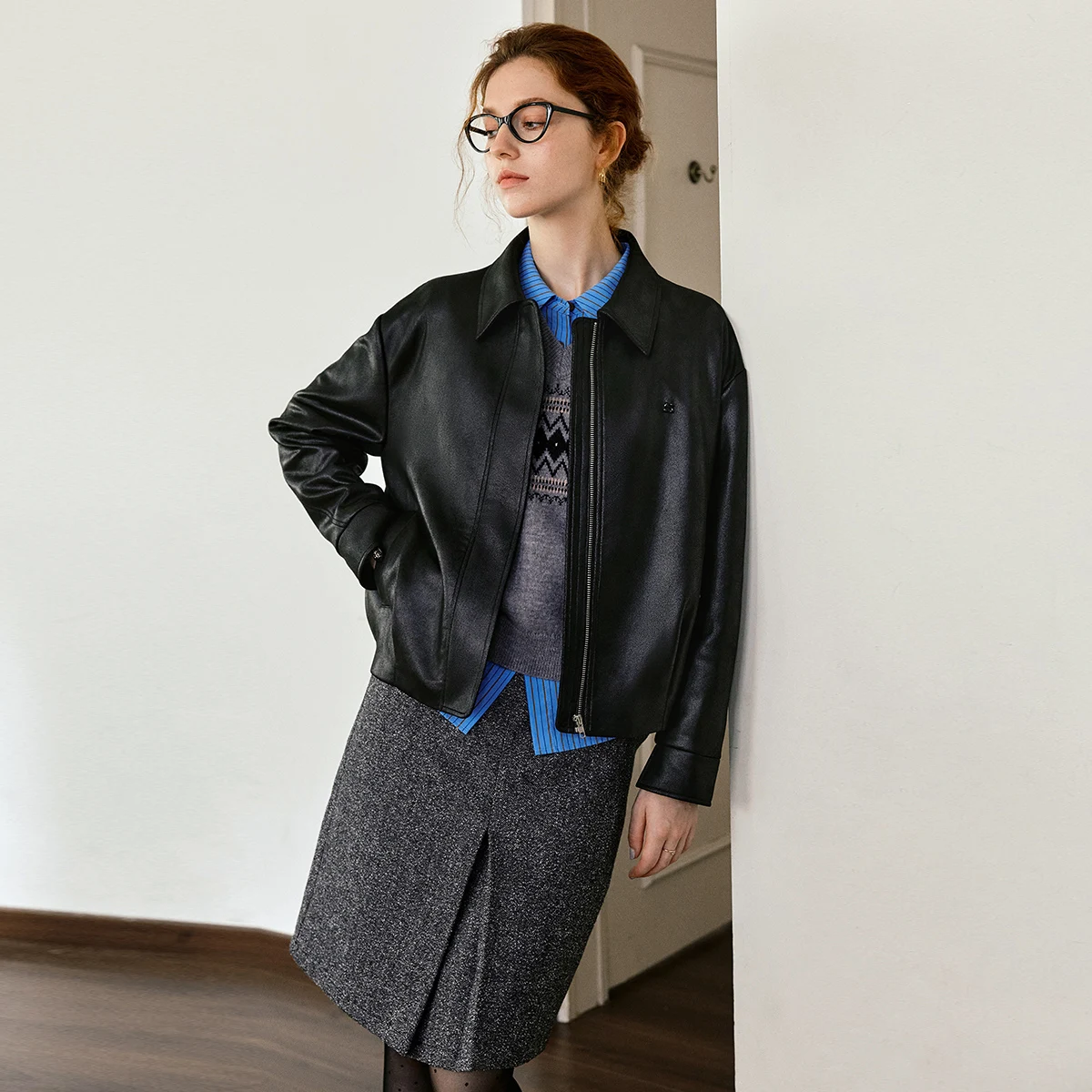 Olrain женская куртка из искусственной - Фотография_2