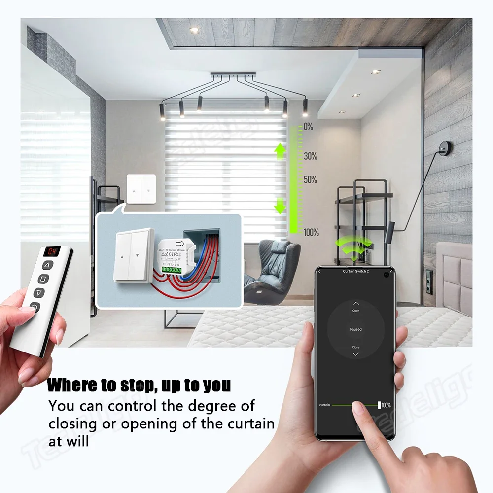 Умный переключатель tuya wi-fi - Фотография_4