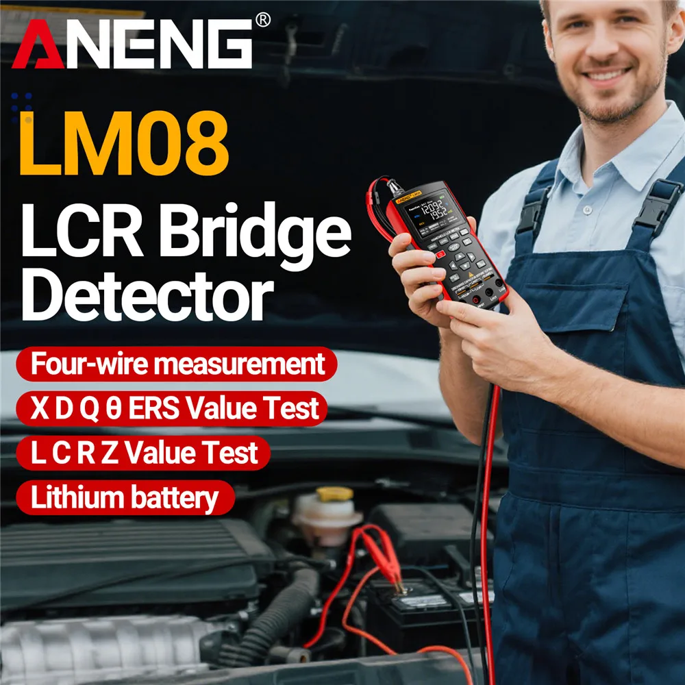 Ручной измеритель lcr aneng lm08 - Фотография_2
