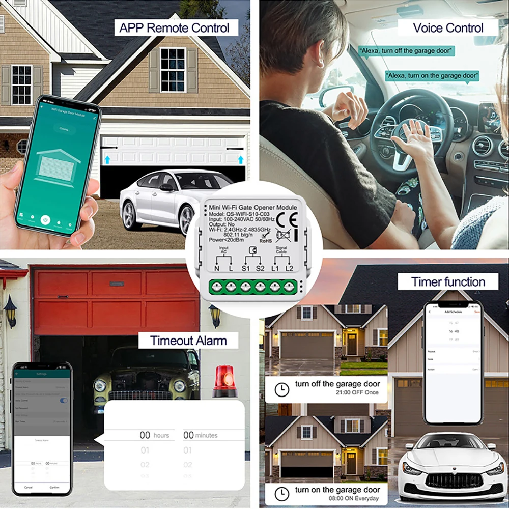 Tuya mini wifi устройство открывания - Фотография_6