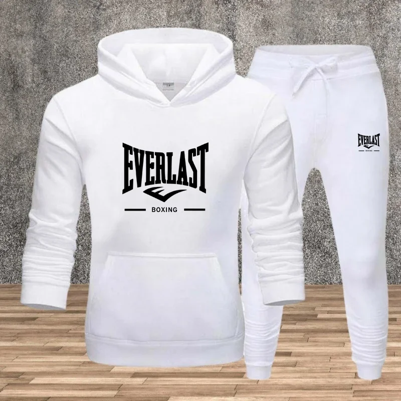 Осенне-зимний мужской комплект: модный пуловер для фитнеса - Фотография_6