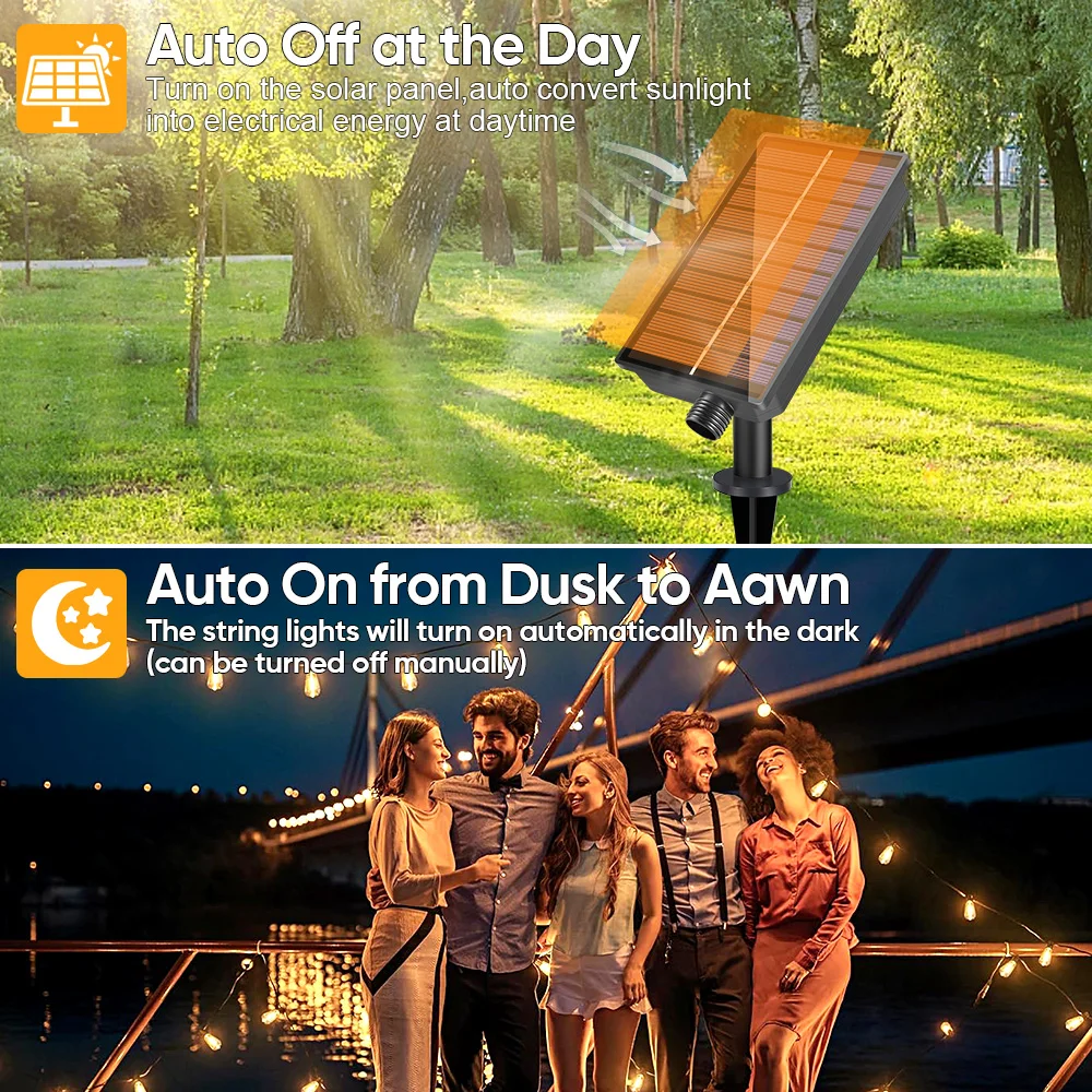 10 м 18 м 30 м солнечная гирлянда - Фотография_2