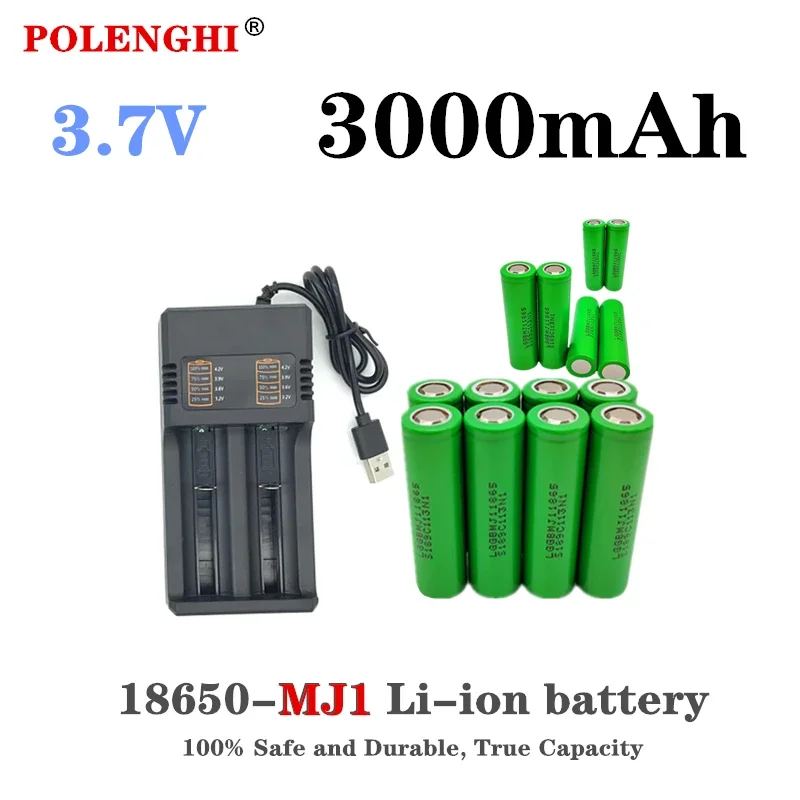 100% фактическая емкость inr 18650 mj1 3