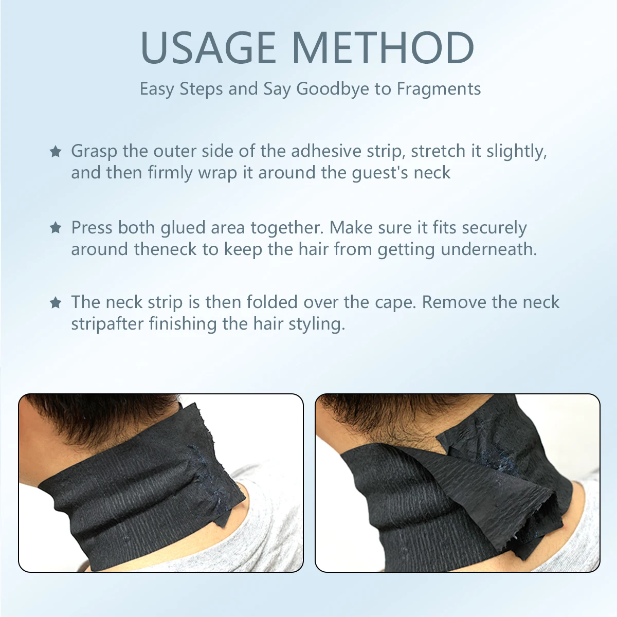 1-рулонная парикмахерская бумага для шеи - Фотография_4