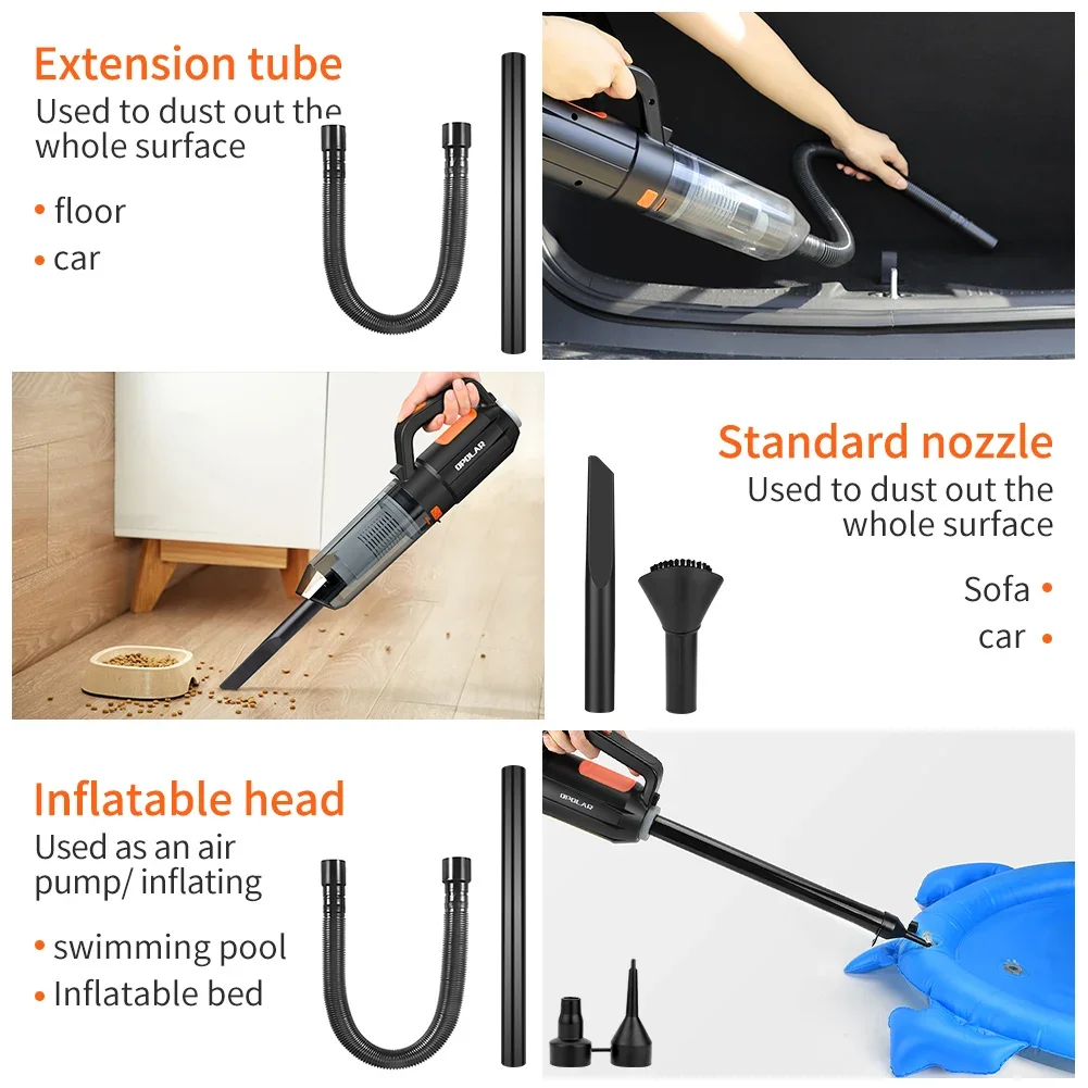 Opolar беспроводной пылесос 6000pa - Фотография_5