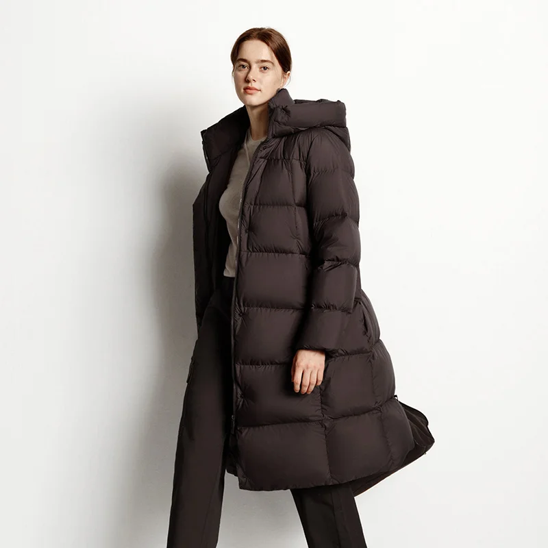 Длинный пуховик semir - Фотография_5