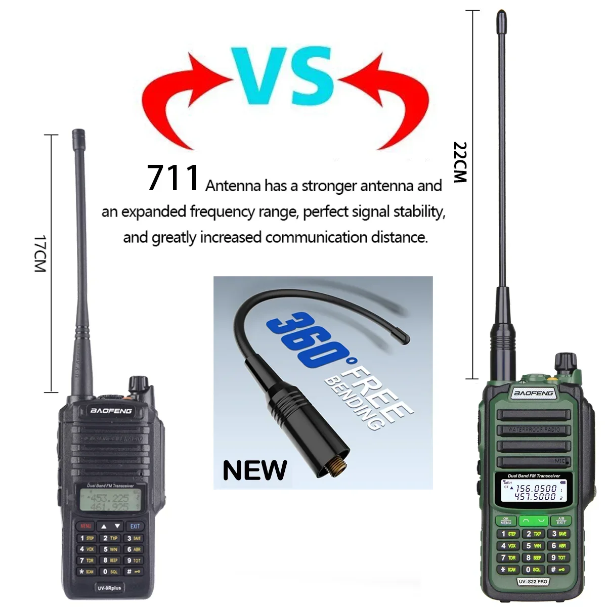 Baofeng uv s22 pro v2 ip68 водонепроницаемое - Фотография_4