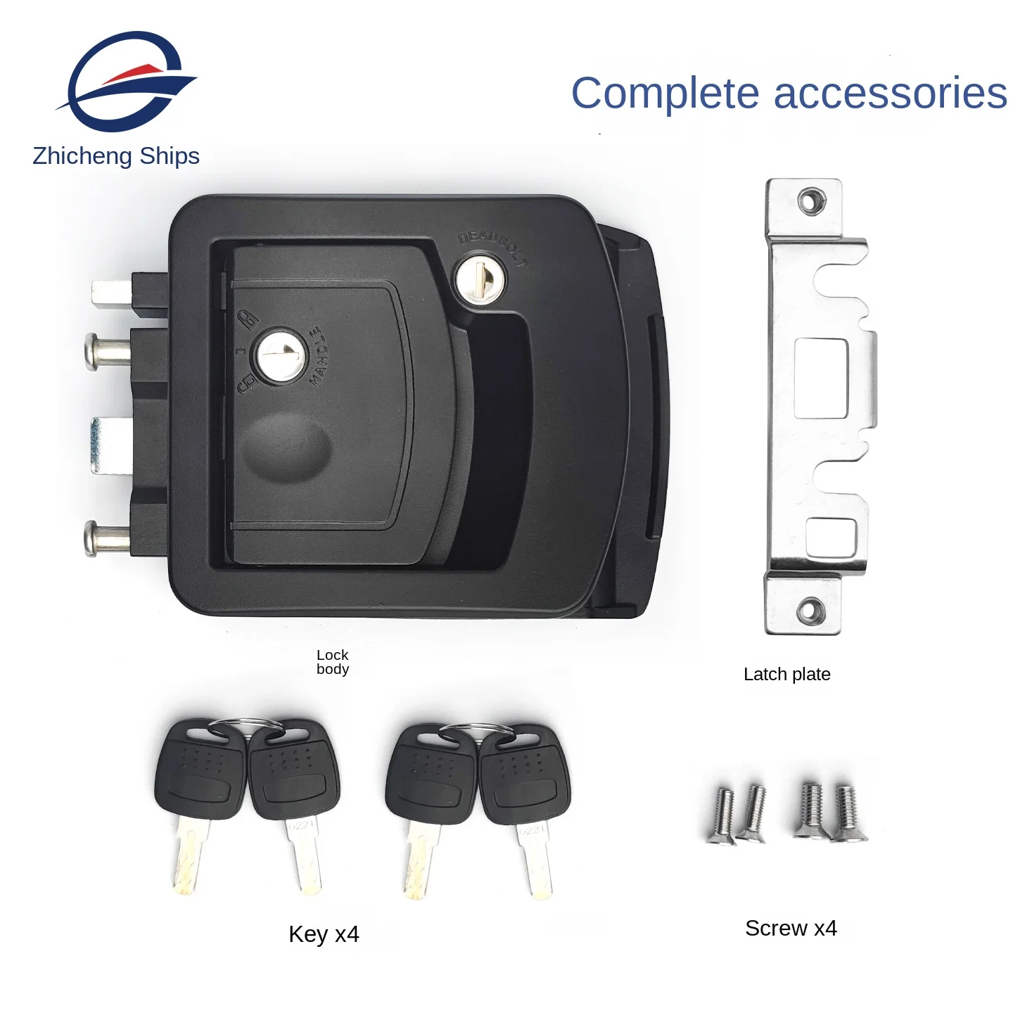 Трансграничный новый ручной дверной замок для автофургона - Фотография_2