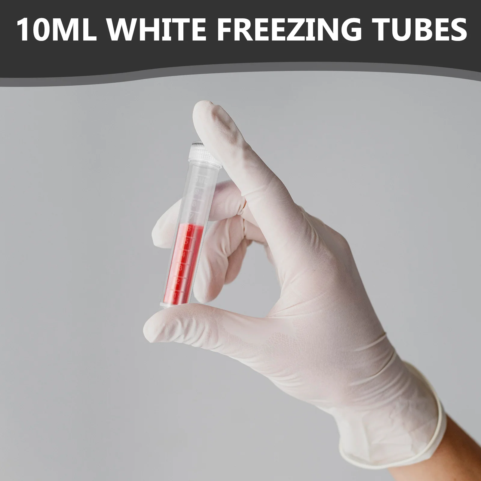 10 мл пластиковая трубка для замораживания