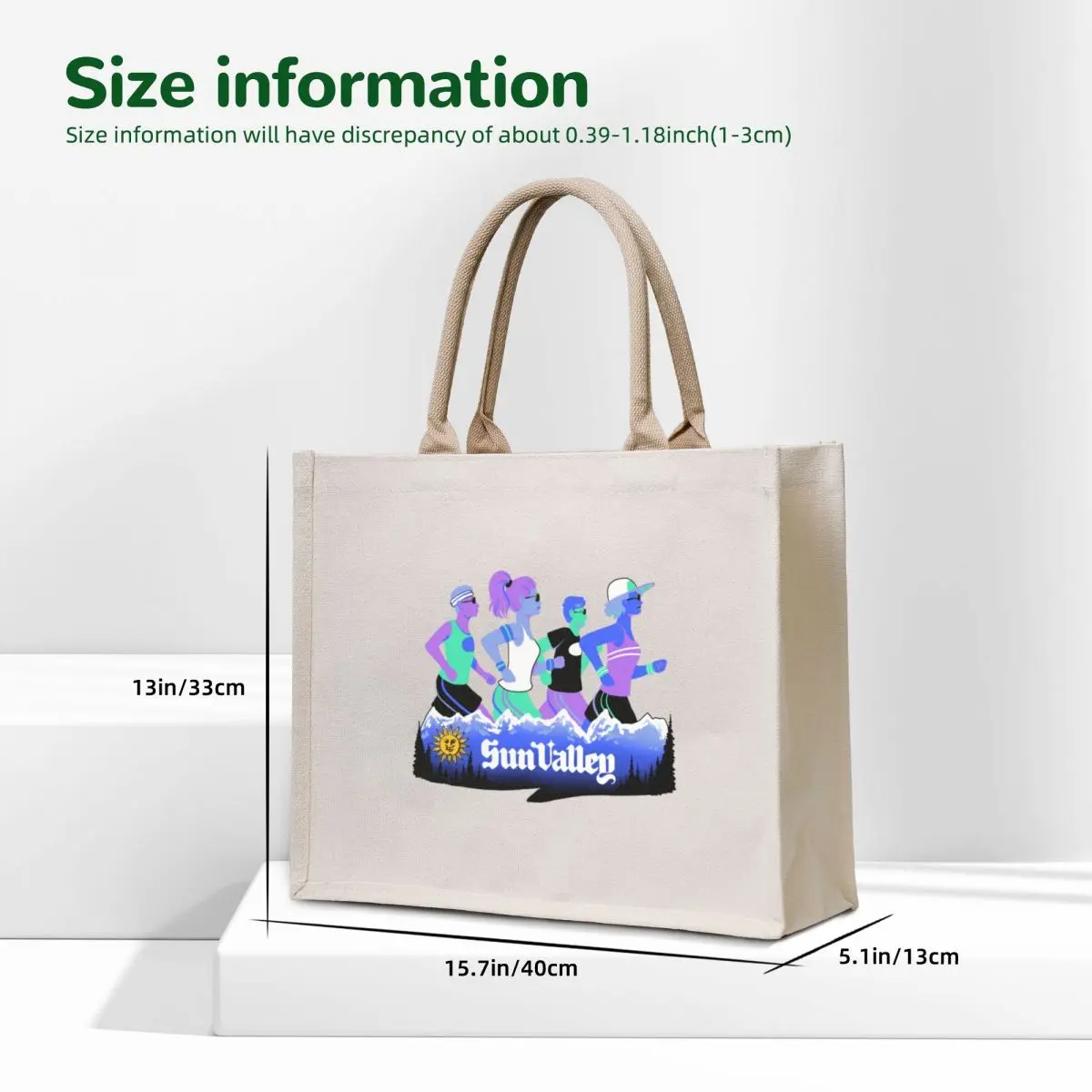 Hike sun valley tote bag холщовая - Фотография_5