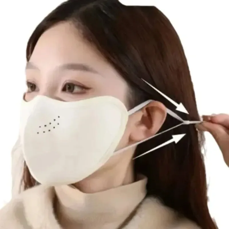 Утолщенная флисовая велосипедная маска на все лицо - Фотография_6