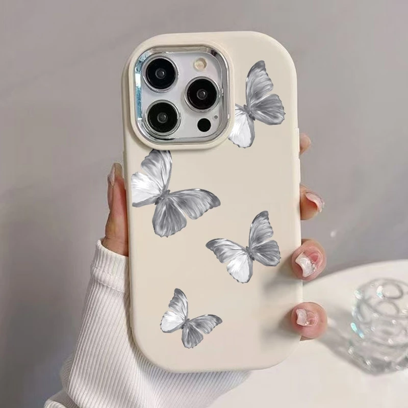 Роскошный чехол для телефона с бабочкой для realme 14x 5g - Фотография_6
