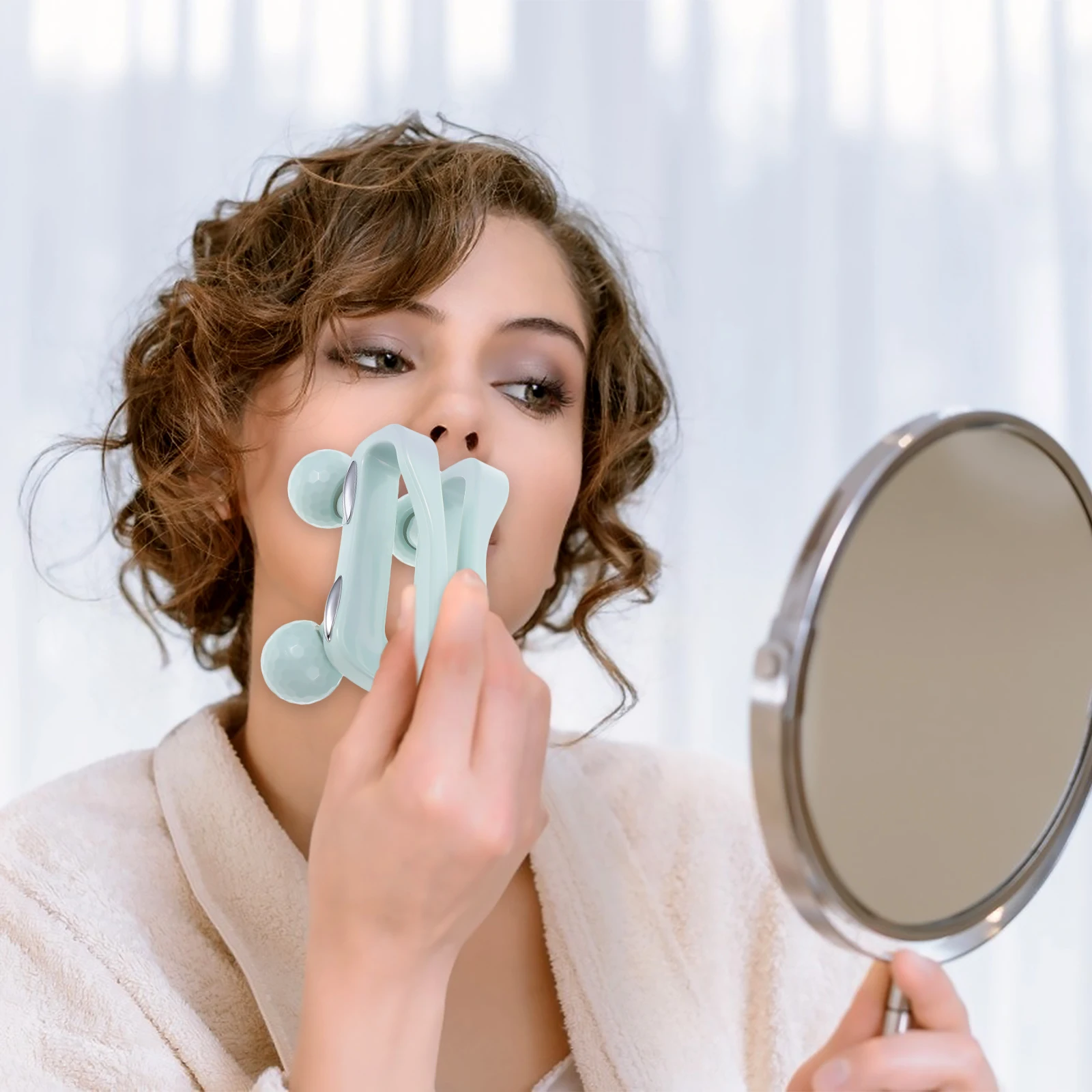 Массажер для плеч с круглыми краями