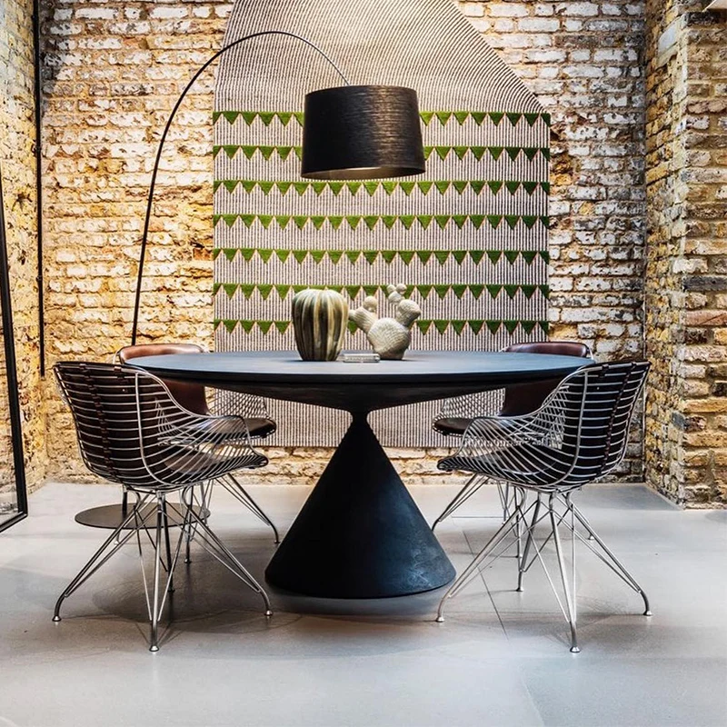 Обеденные стулья из стальной проволоки - Фотография_3