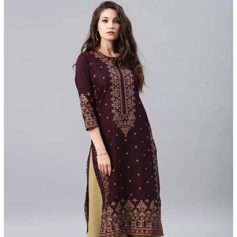 Women kurt casual dress long sleeve - Фотография_5