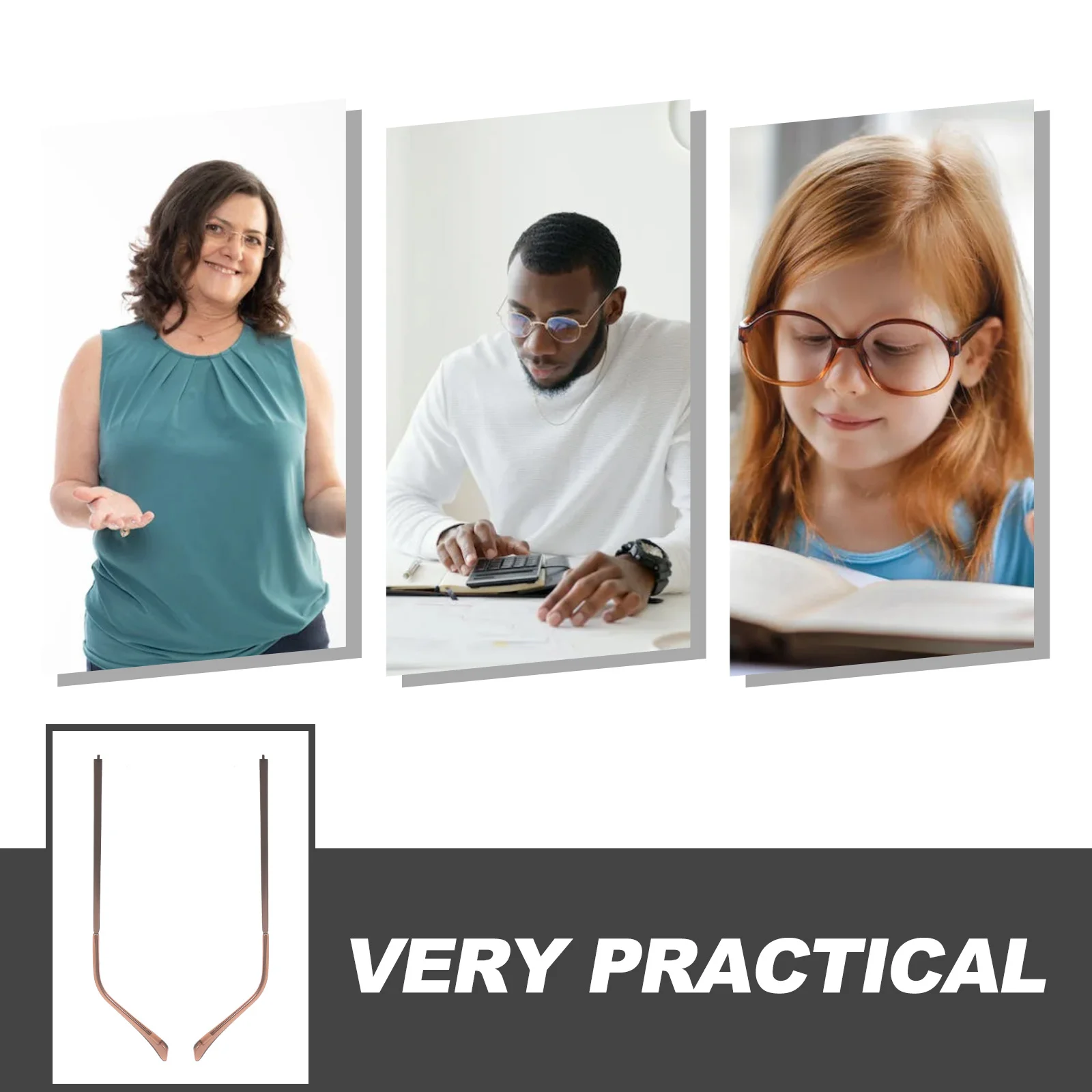 1 пара сменных очков из смолы - Фотография_2