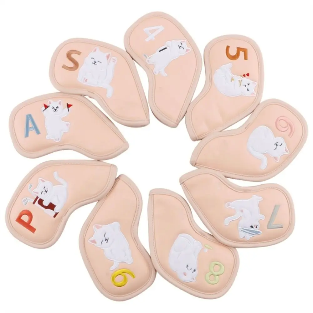 Железный чехол для головы с рисунком кошек для гольфа - Фотография_3