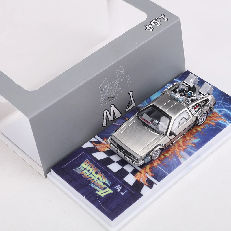 Mj 1:64 delorean dmc i ii iii «назад в будущее» - Фотография_5