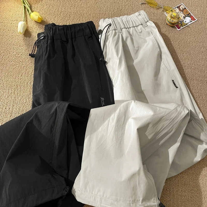 Мужские летние тонкие повседневные брюки - Фотография_2