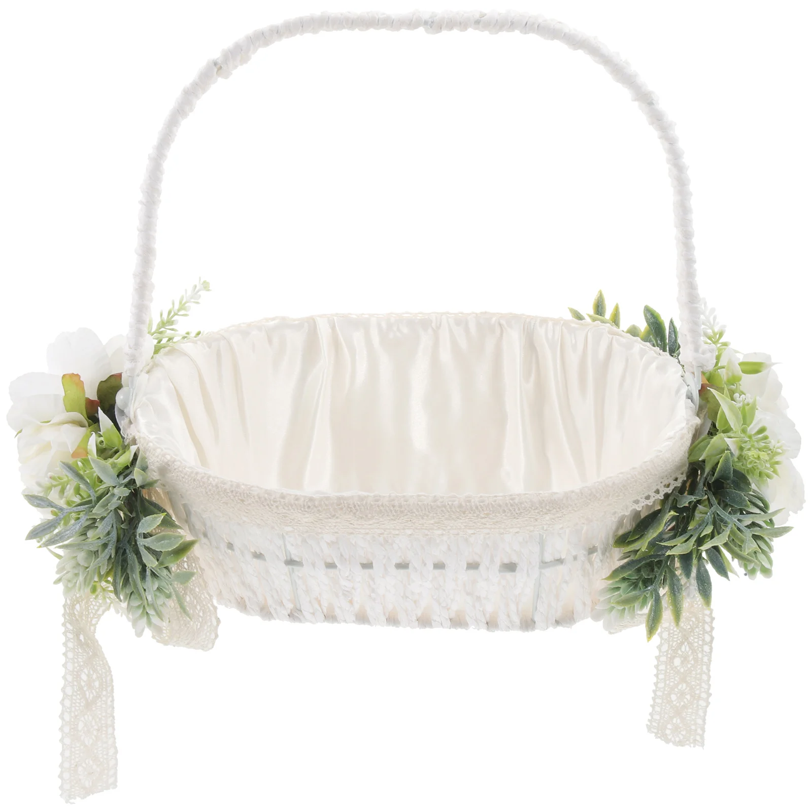 Легкая свадебная корзина ручной