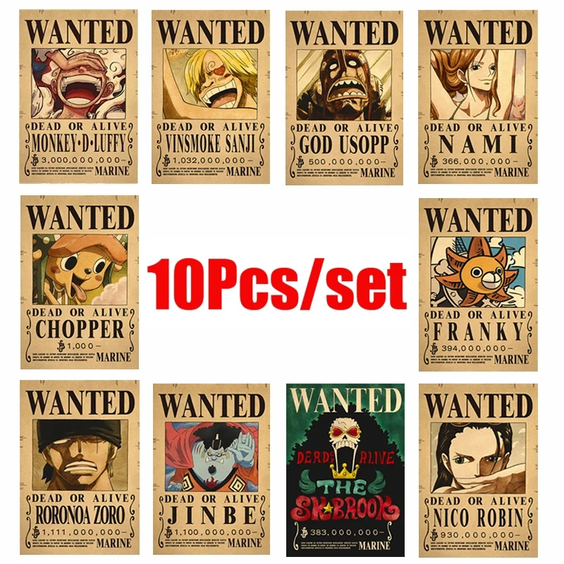 Аниме one piece luffy wanted - Фотография_3