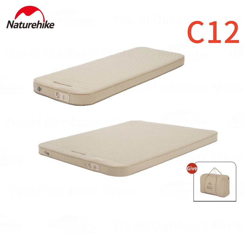 Naturehike c12 надувной матрас для кемпинга