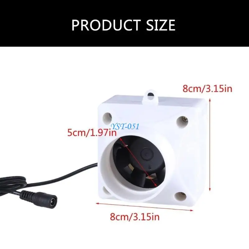 E15a 12 в вытяжной вентилятор для дома - Фотография_6