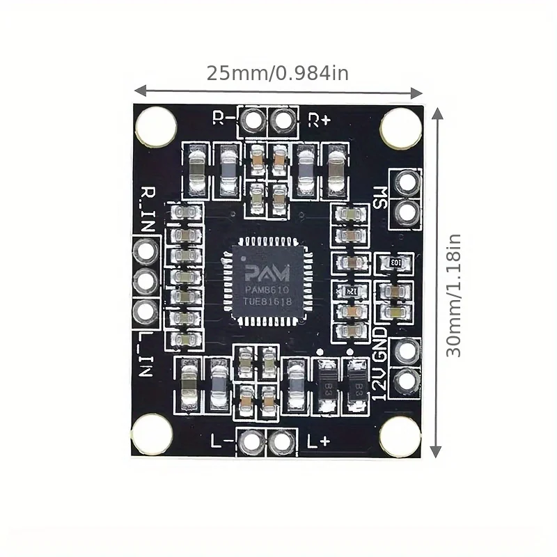 Xh-m181 pam8610 плата аудиоусилителя - Фотография_4