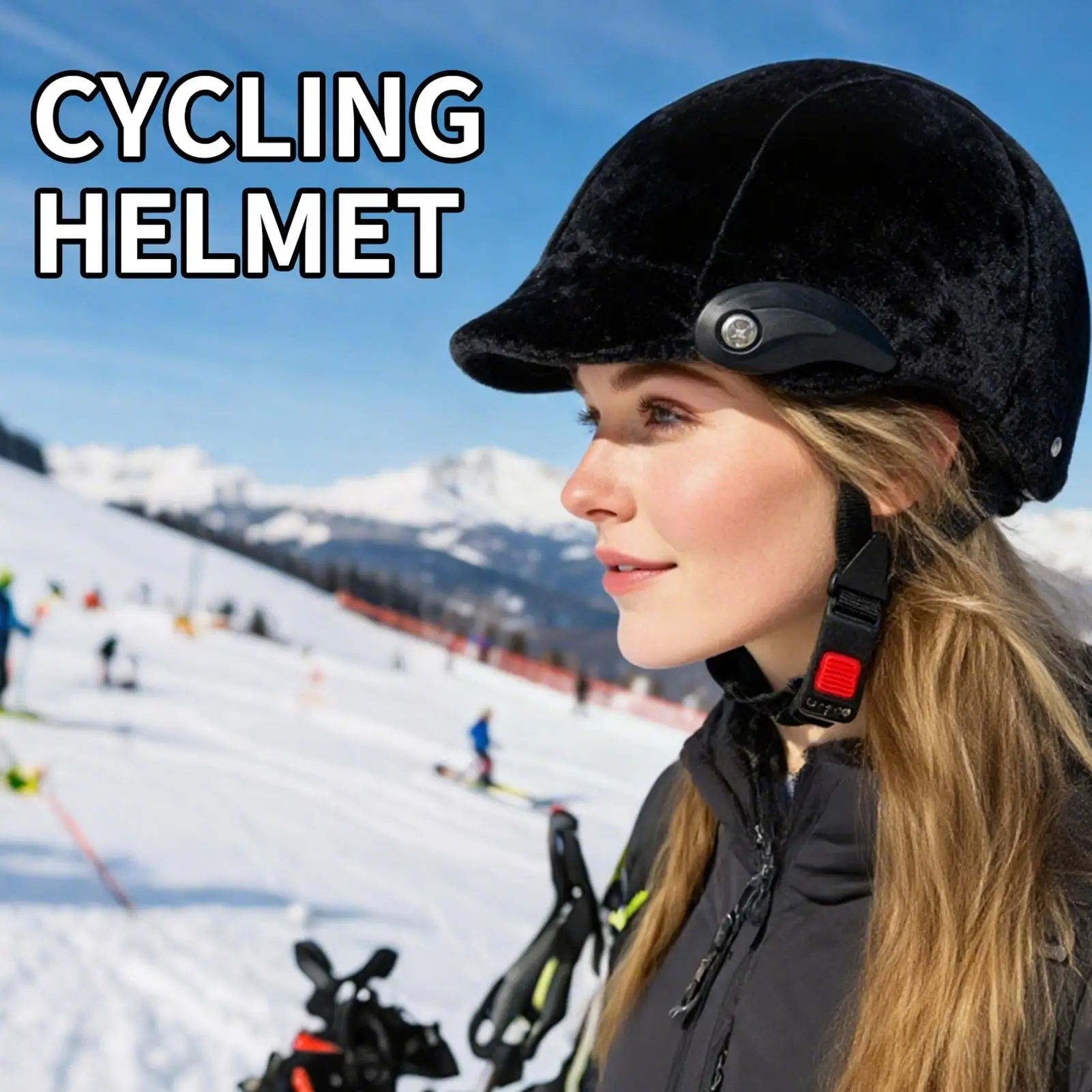 Шлем для верховой езды с подковой спиной - Фотография_2