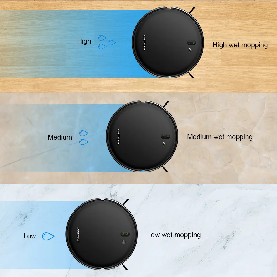 Liectroux l200 робот-пылесос и мокрая швабра - Фотография_7