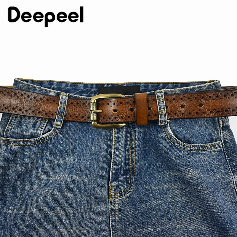 Deepeel, новый ремень из натуральной кожи шириной 105-125 см - Фотография_6