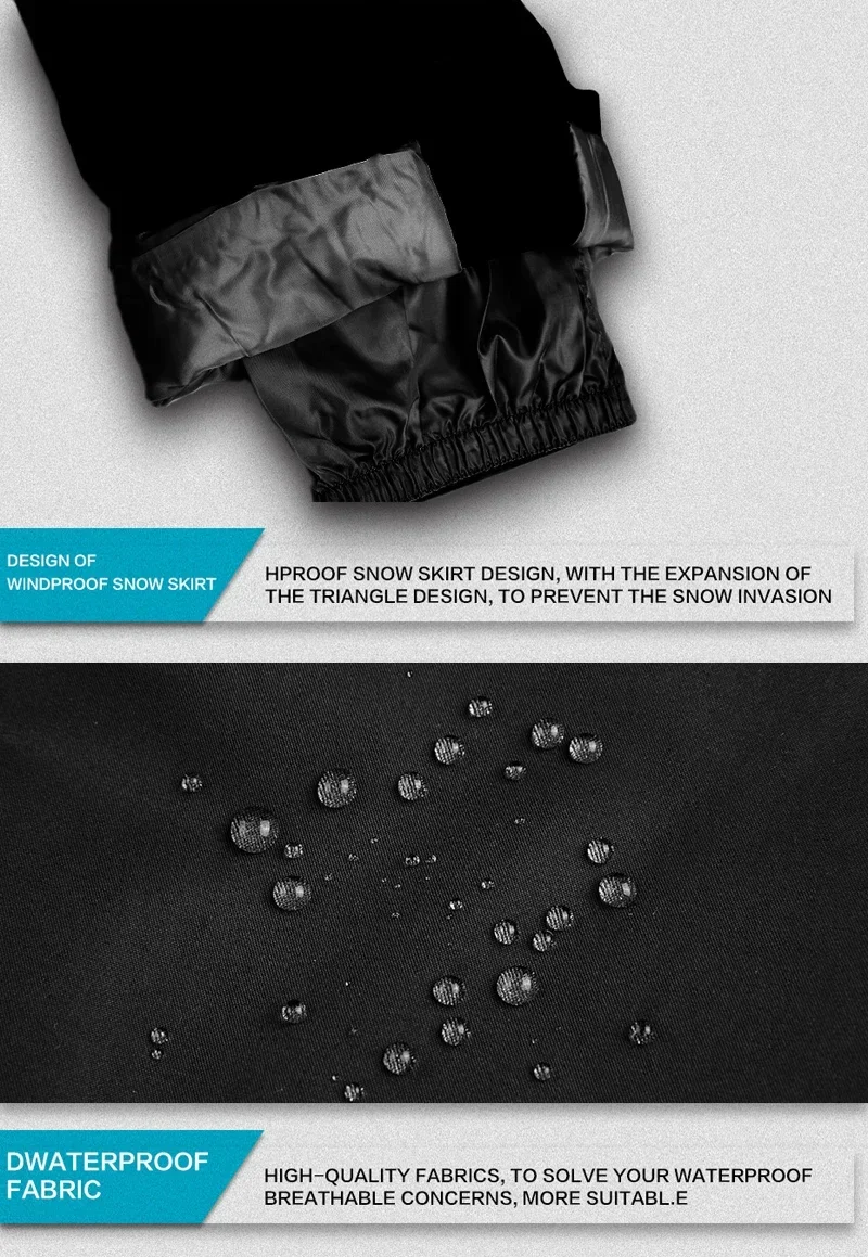 Новые зимние лыжные штаны мужские - Фотография_6