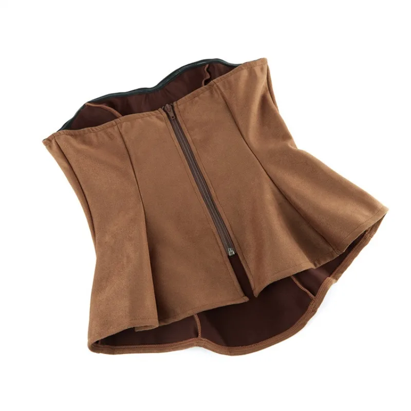 Винтажный корсет в сочетании с мини-юбкой - Фотография_4