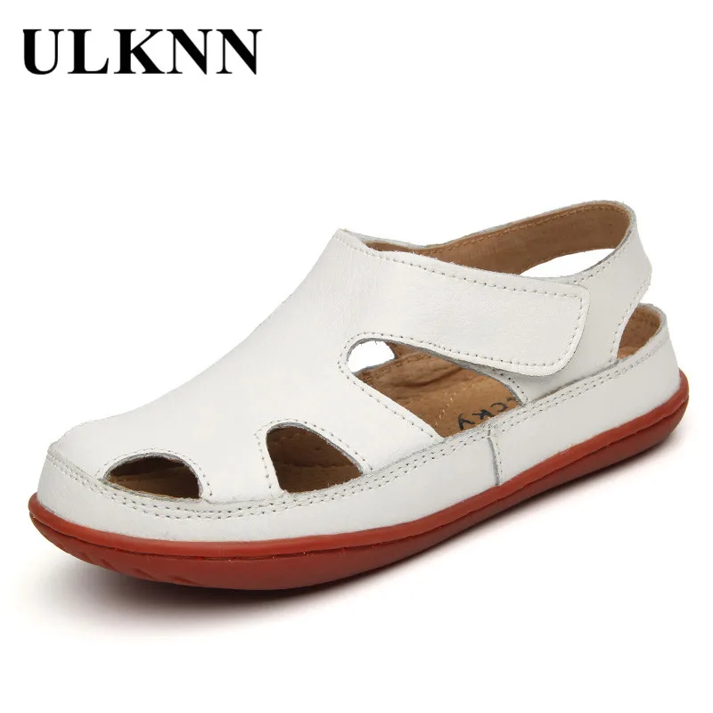 Сандалии ulknn детские из натуральной кожи - Фотография_6