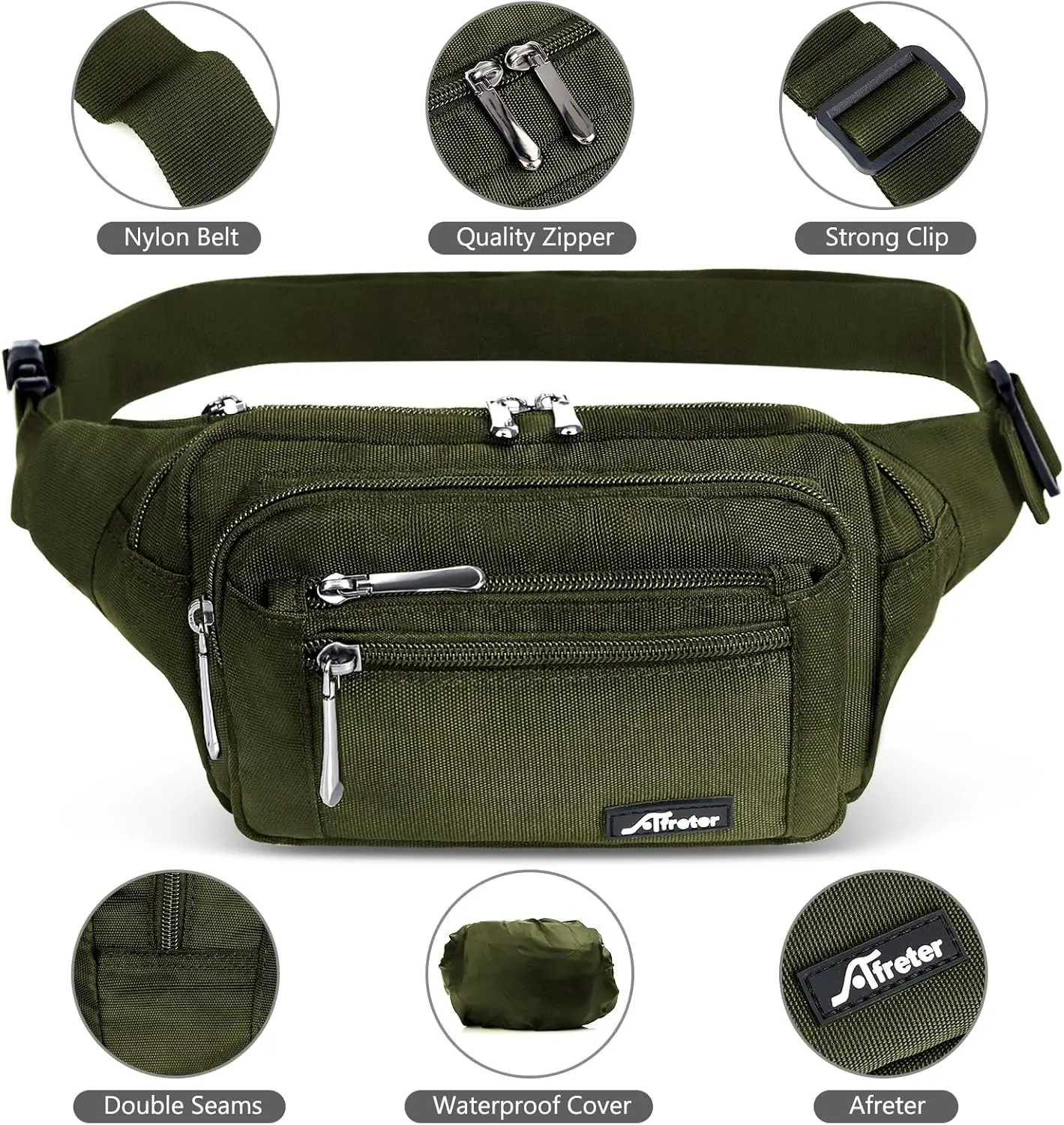 Поясная сумка fanny pack для мужчин и женщин - Фотография_4