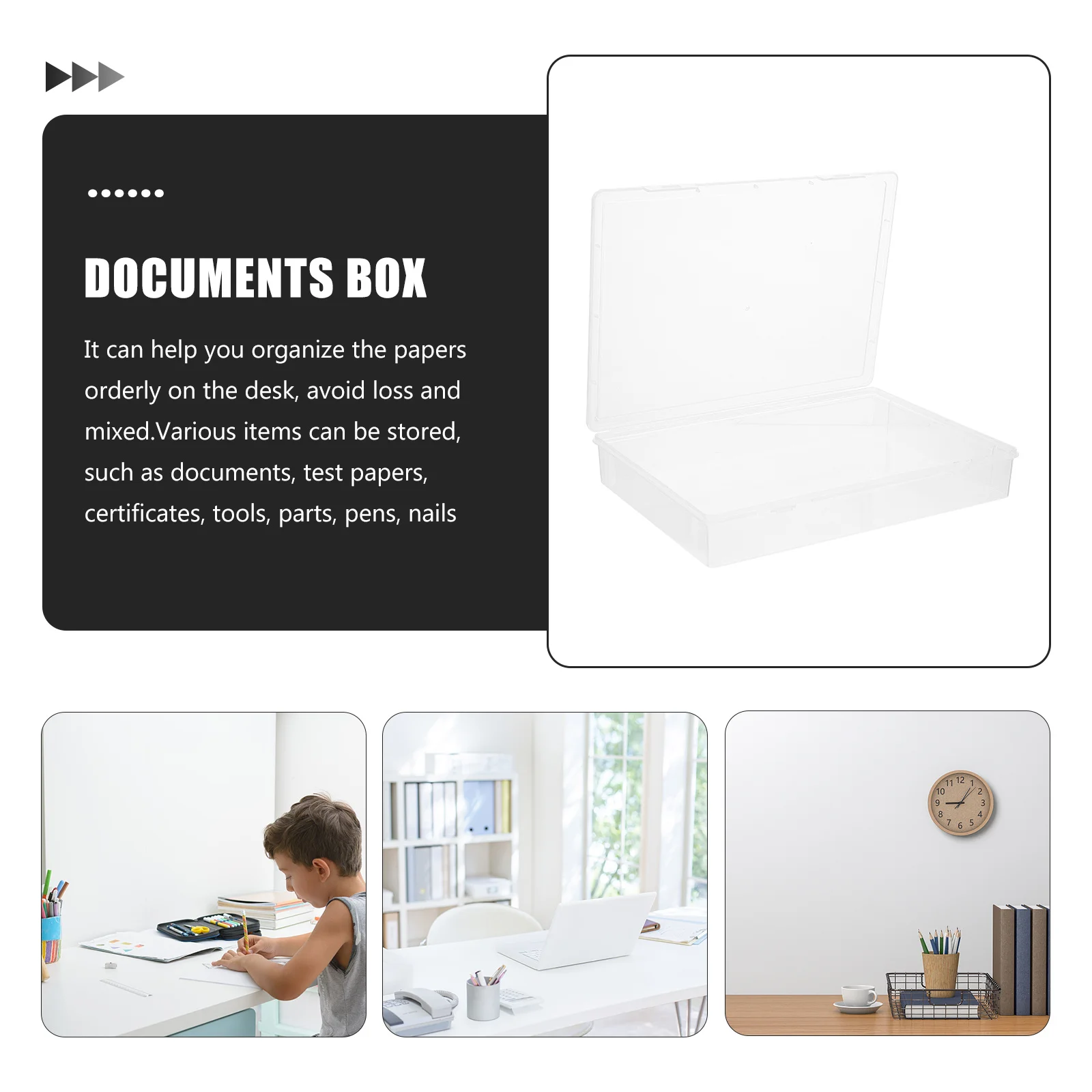 Коробка для хранения файлов из полипропилена - Фотография_5