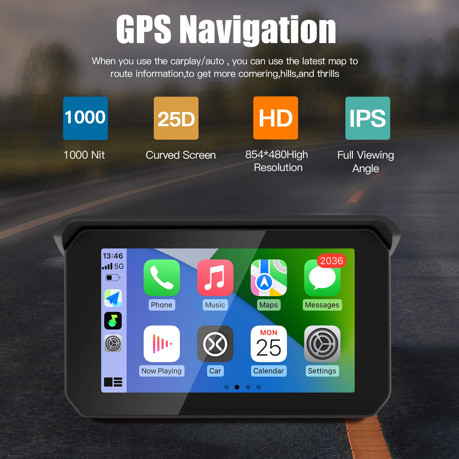 Carabc android 5-дюймовый беспроводной - Фотография_4