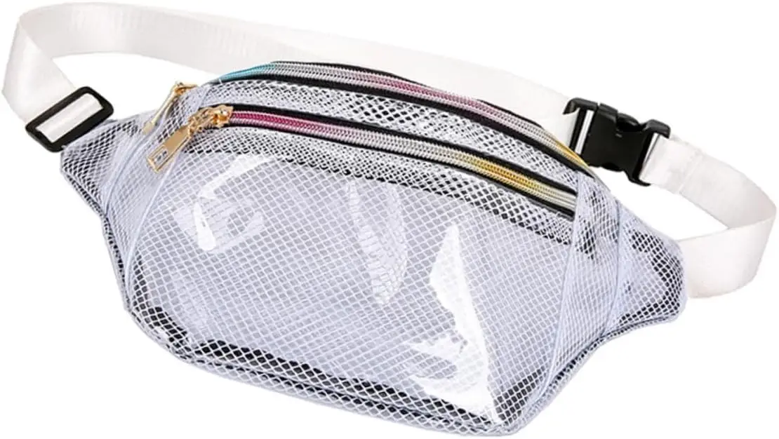 Поясная сумка из пвх для женщин