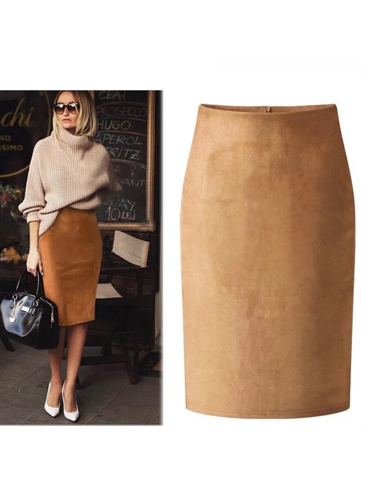 Tiyihailey юбка-карандаш длиной до колена для женщин - Фотография_2