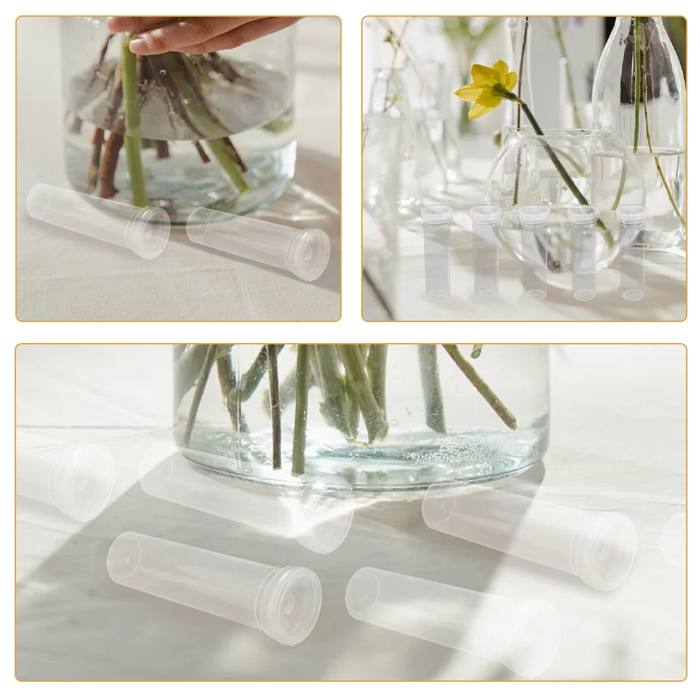 Пластиковые большие трубочки для воды с одним стеблем - Фотография_5