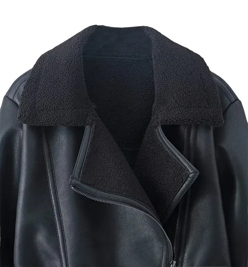 Осень-зима женская теплая черная - Фотография_6