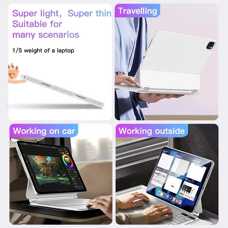 Волшебная клавиатура для ipad pro 11 - Фотография_5