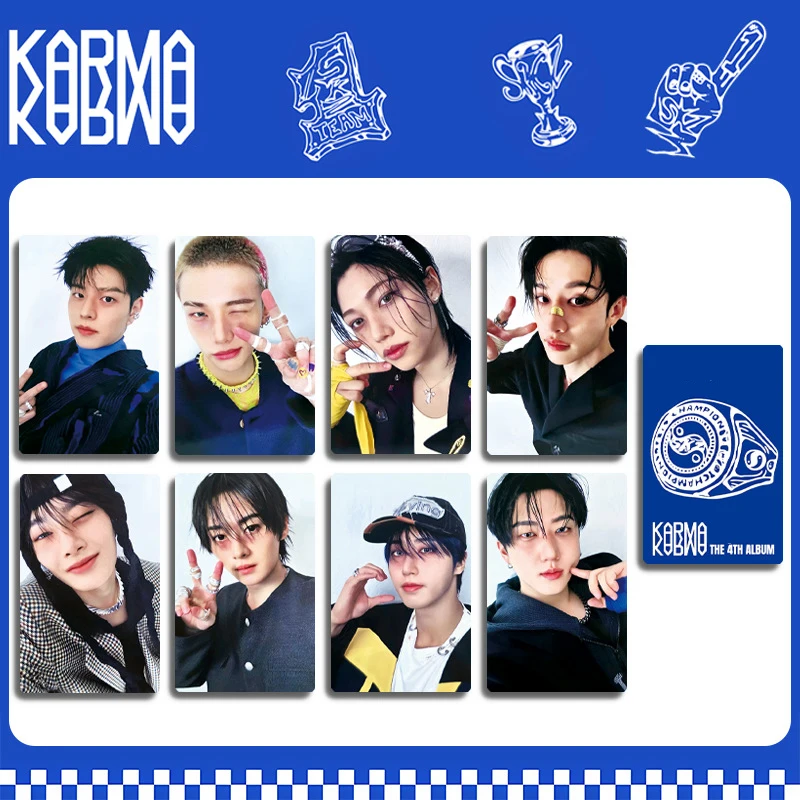 Kpop idol stray karma merch фотокарта - Фотография_2
